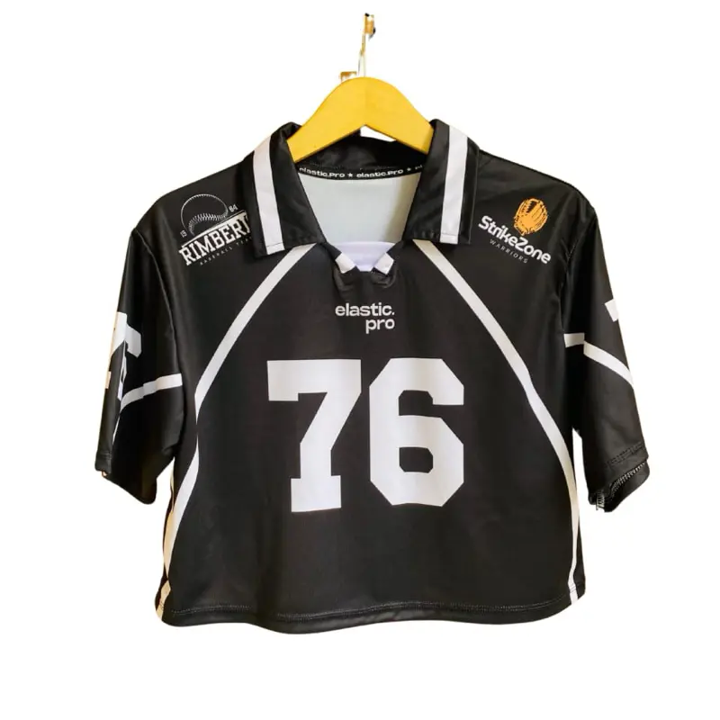 Jersey elasticpro jersey number 76 jersey crop jersey vintage jersey boxy jersey streetwear jersey olahraga unisex 0