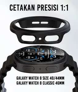 Case for Samsung Galaxy Watch 8/8 Classic Bumper Cover Case for Jam Tangan Smartwatch