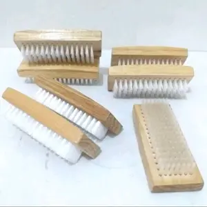 2Pcs 3Pcs Sikat Cuci Baju Murmer dengan Bahan Kayu Alami dan Bulu Lembut untuk Pembersihan Optimal