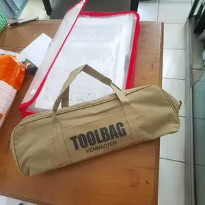 Kenmaster Toolbag Tool Bag Tas Tempat Perkakas / Tas Kunci Motor Mobil Coklat