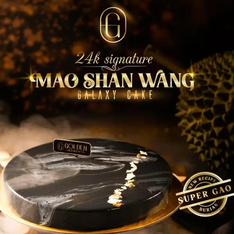 24K Signature Mao Shan Wang Galaxy Cake