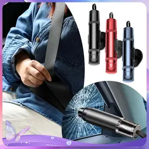 Emergency Hammer For Vehicle With Cutter 2 In 1 Mobil Car Emergency Hammer Pemecah Kaca Mobil Darurat