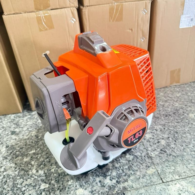 Đầu máy 2 thì MITSU TL63 2 thì nồng 48li 63cc Tum bố Lớn dùng lắp máy cắt cỏ , bơm nước, máy khoan đất..