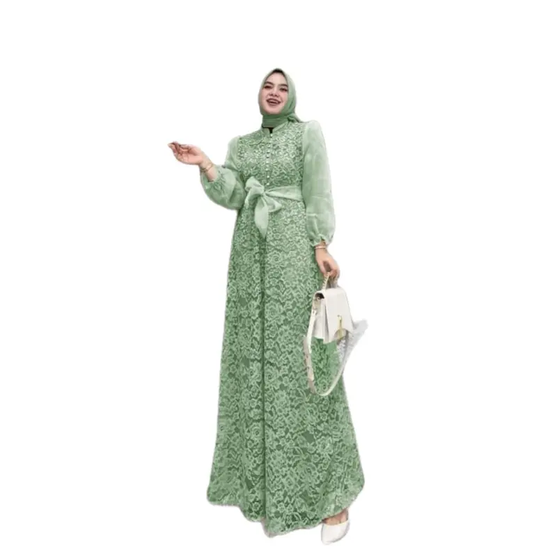 Kalayla dress brokat organza 0