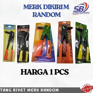 SBJ - Tang Rivet Blister 2.4 - 4.8 mm Tang Ripet Hand Rivet Alat Tembakan Paku Keling