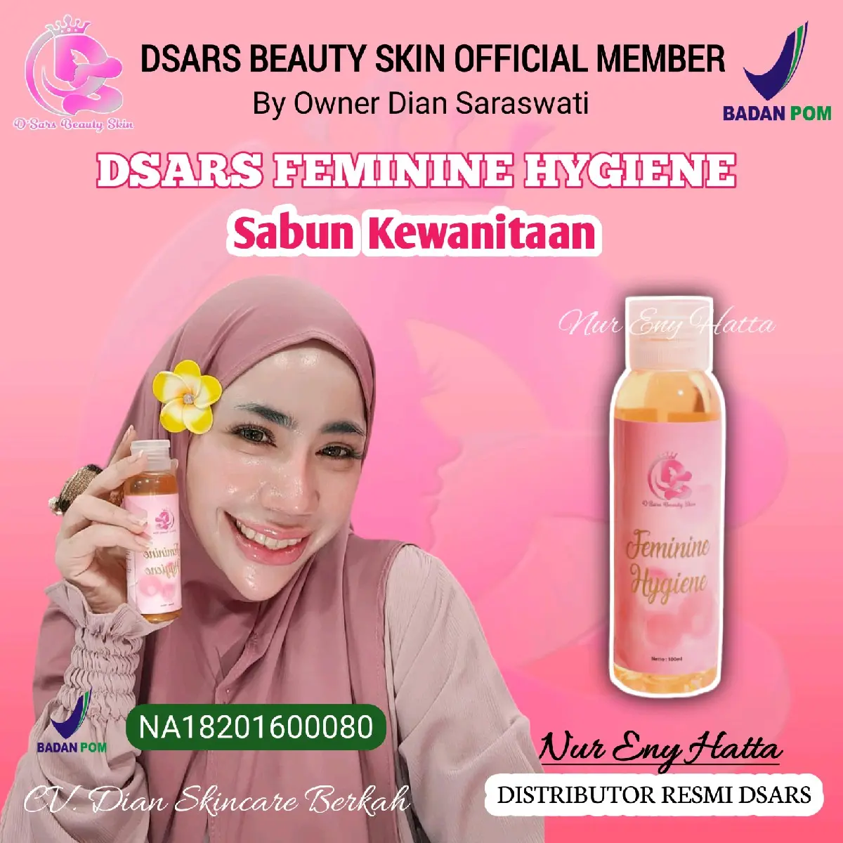 Sabun Dsars Feminine Hygiene By Owner Dian Saraswati