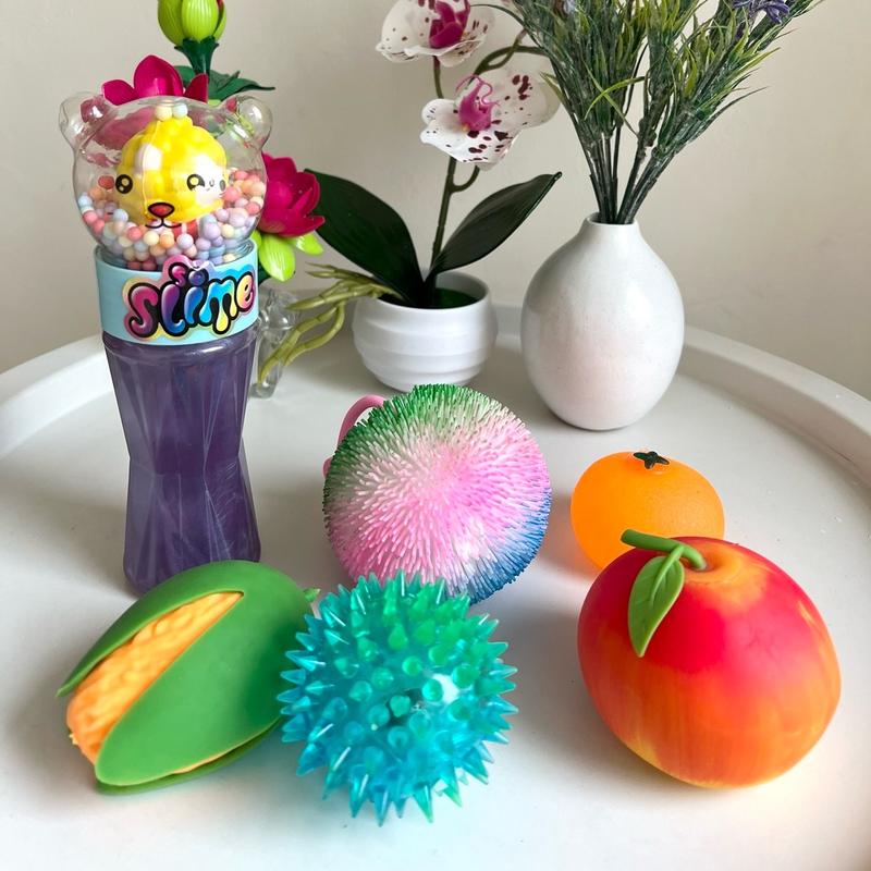 Sensory taktil on the go - NEW! FRUIT SERIES mainan squishy sensory play lucu gemas edukatif latihan anak picky eater 1