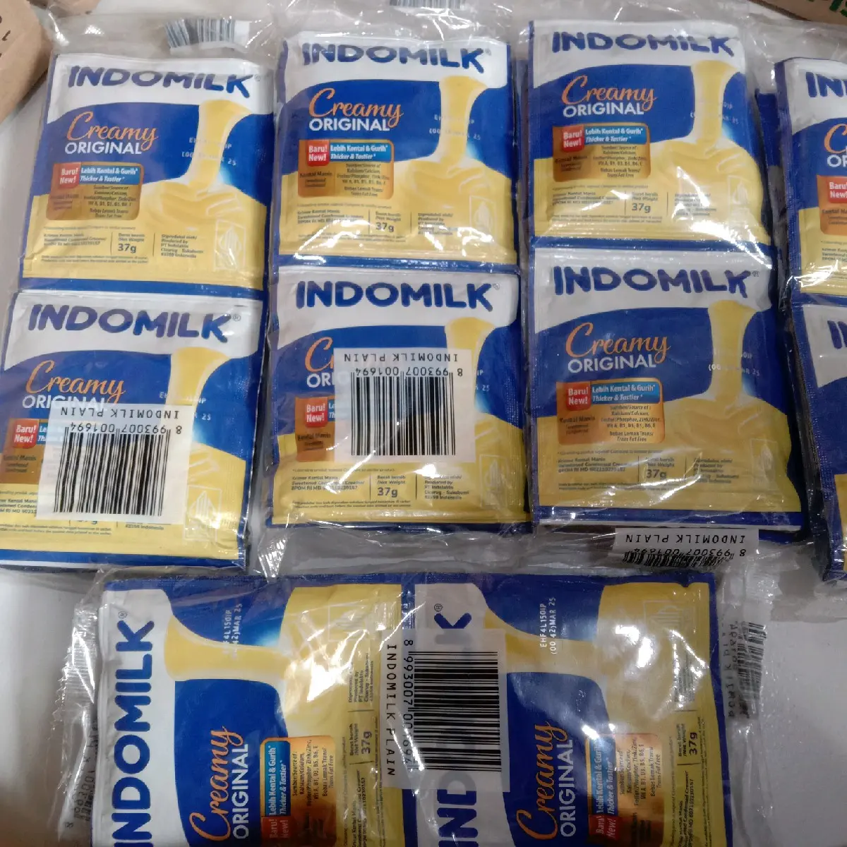 Susu Indomilk Putih ( 24 pcs ) 4 Renteng Susu Kental Manis Creamer
