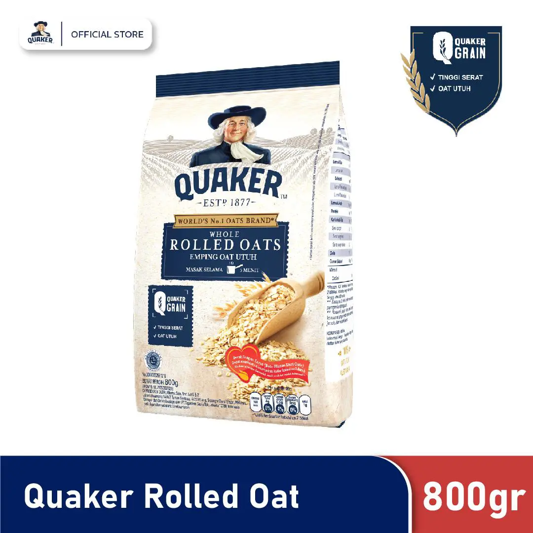 Quaker Rolled Oats 800 gr