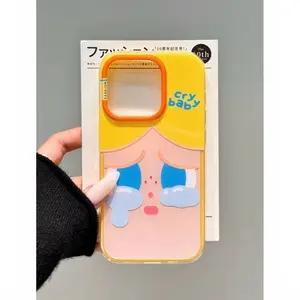 Crybaby casing ponsel untuk iphone 11/13/14/15/16
