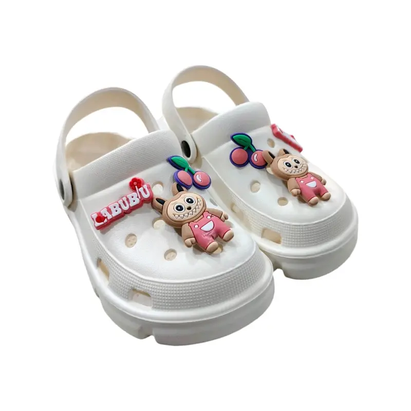 Sandal Baim Anak Perempuan Sandal Anak Cewek Motif Labubu Jelly Eva Ringan Nyaman Tali Belakang 0