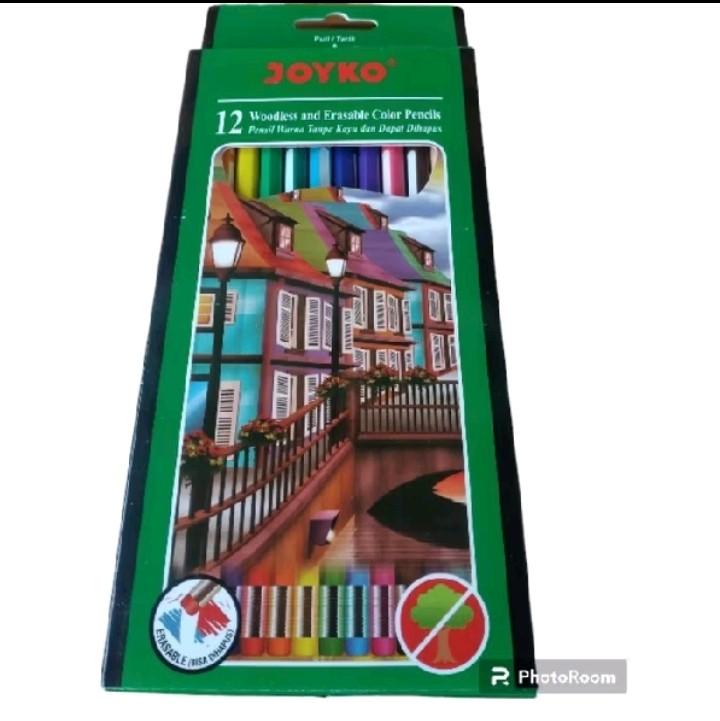 Pensil Warna JOYKO 12 warna CP109 ( bisa di hapus ) 0