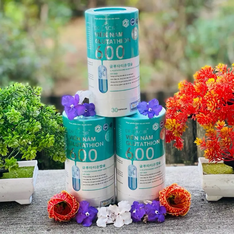 Viên uống nám glutathion 600 , hỗ trợ chăm sóc sắc đẹp , giúp mờ nám sạm tàn nhang , thực phẩm hỗ trợ chăm sóc sắc đẹp