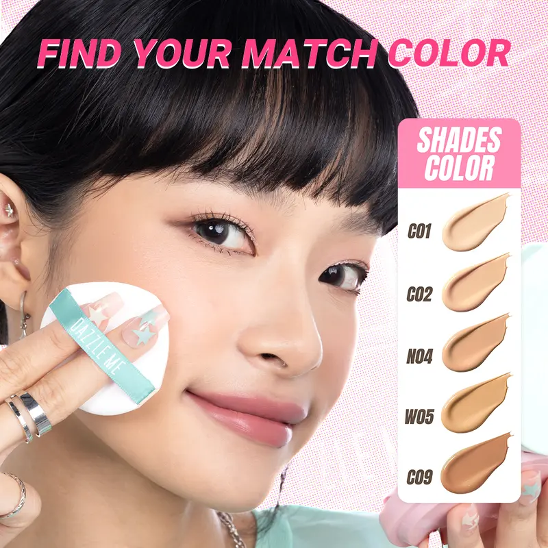 [PAKET MAKEUP 3PCS] DAZZLE ME Acne Armor Makeup Bundle Acne Soothing Setting Spray Flawless Flex Compact Powder Cushion Acne-Prone Friendly Tahan Lama Untuk Kulit Berjerawat 3