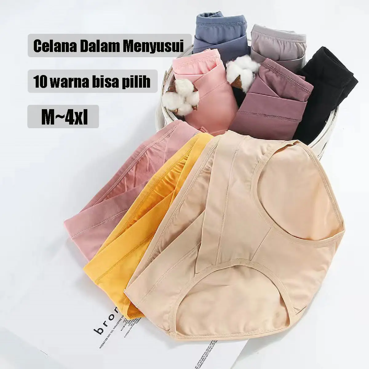 Low Waist Maternity Panty Cotton Pregnant Panties Low Waist U-Shaped 20020