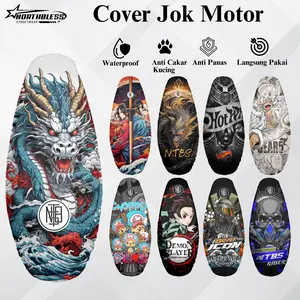 NorthBless Cover Jok Motor Anti Air Premium Universal Vario Beat Mio Scoopy Fazzio Nmax Vespa Aerox Pcx Lexi Adv Waterproof Anti Cakar Kucing