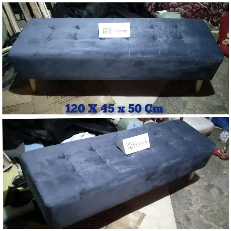 Sofa Stool Bench panjang skandinavia vintage 0