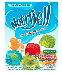 Nutrijell Tanpa Rasa 15gr Agar Nutrijel Plain Jelly Powder