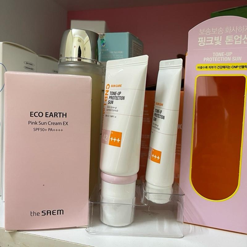 Tách set 50ml+31ml Kem Chống Nắng C.NP! 42 ++ theSaem Skincare Sun Cream Sunscreen