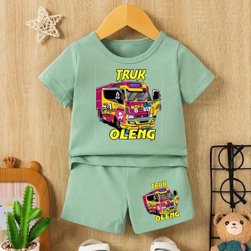 Product Introduction of SETELAN ANAK LAKI-LAKI TRUCK OLENG 1-8 tahun 3