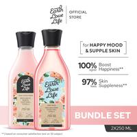 Gambar [SKIN BARRIER SERIES] Earth Love Life Bulgarian Rose & East Nusa Vanilla Body Wash Body Lotion 450ml, 250ml & 60ml | Sabun Wangi | Jerawat Punggung | Kulit Sensitif | Mencerahkan | SPF | Alergi | Cerah | Premium | Sabun Harum | Cooling Sensation - HEMAT! 2IN1 BIG SIZE dari Earth Love Life Kota Administrasi Jakarta Selatan 5 Tokopedia