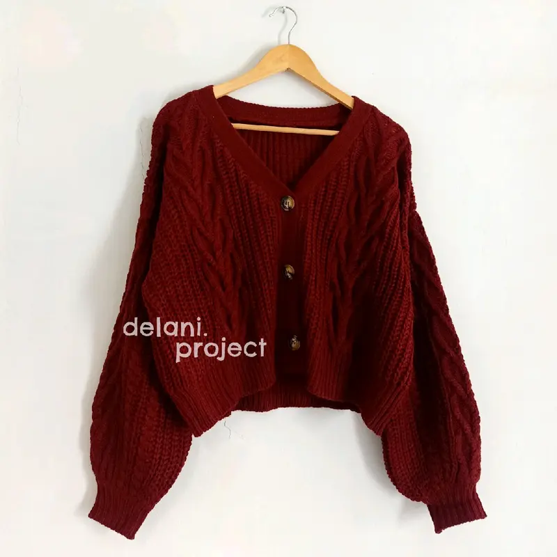 Delani.Project - Jiminie Cardi Semi Crop 3