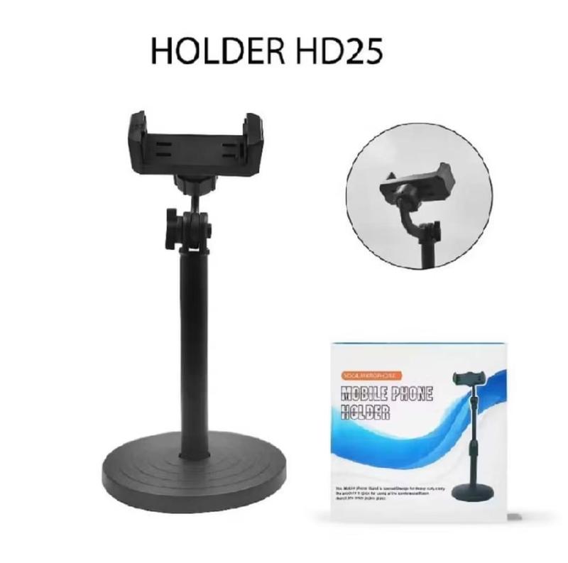 Holder HD-25 Selfie Tongsis dengan Tripod Panjang untuk Handphone 0