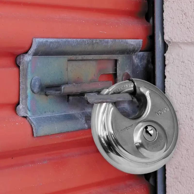 Gembok Bulat Anti Maling - Kunci Pintu Rumah, Kunci Mobil - Kunci Tahan Air, Tahan karat 5