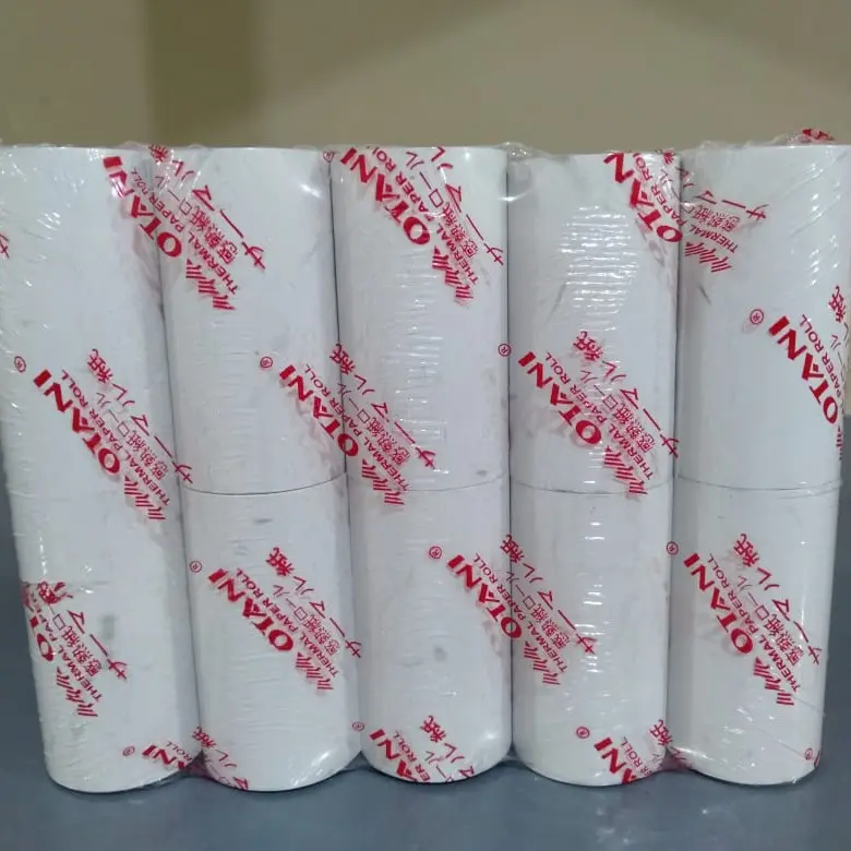 10 Roll Otani 57x30 Hitam Kertas Struk Thermal Otani 58x30 58x31 57x31 EDC Printer Bluetooth 4