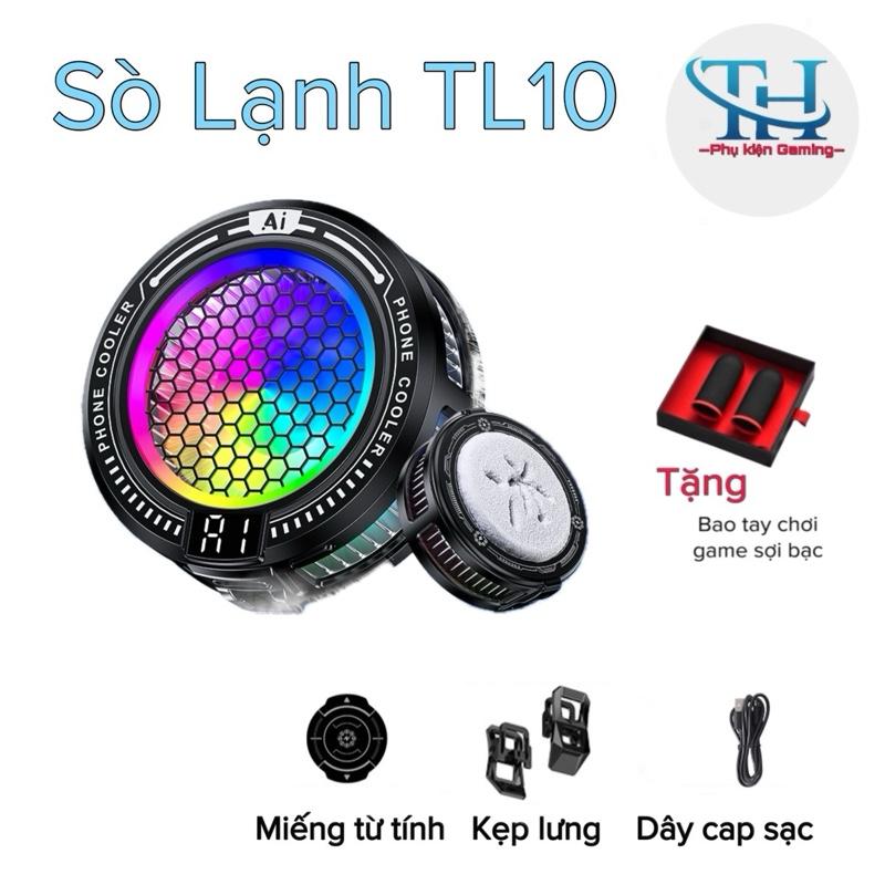 [MỚI 2025] Sò Lạnh TL10 (15W)- TH shops- hỗ trợ làm mát điện thoại, máy tính bảng, có AI thông minh, làm mát sâu đóng đá nhiệt độ dưới 25 độ, tản nhiệt