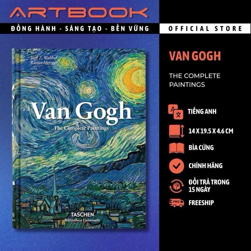 Artbook Sách Artbook Van Gogh - The Complete Paintings - Bìa cứng - Bản nhỏ 15x20cm - Tiếng Anh - 744 Trang - ISBN 9783836557153 - Sách Tham Khảo & Trưng Bày Cho Nhà Sưu Tập