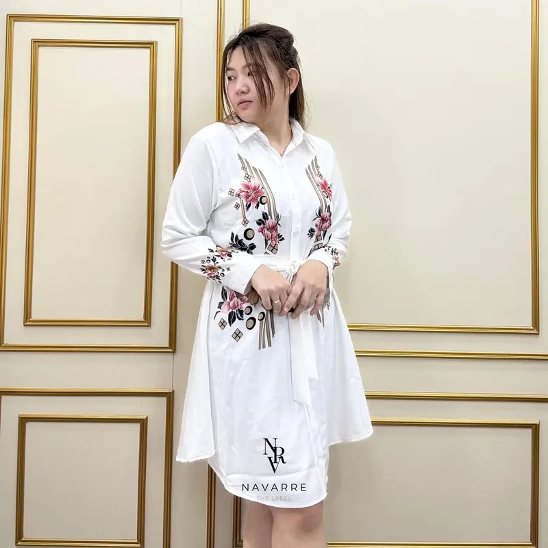 NVR - Fitriah Flower Tunik Fashion Printing Wanita 1