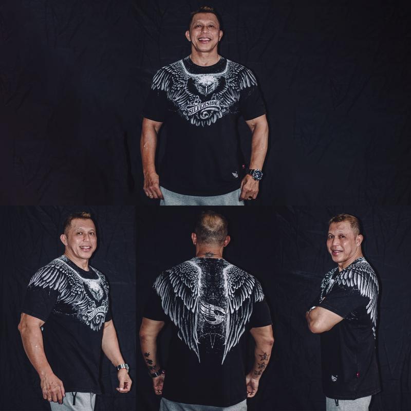 SILVERSIDE Falcon T-shirt / Kaos Distro Cowok/Baju Distro Cowok High Standar Vintage Casual Pria Katun 2