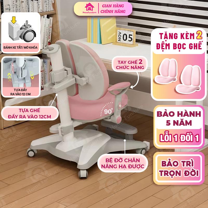 Ghế chống gù chống cận thông minh ZW3 Home Furniture điều chỉnh lưng ghế, bánh xe tắt mở trọng lực