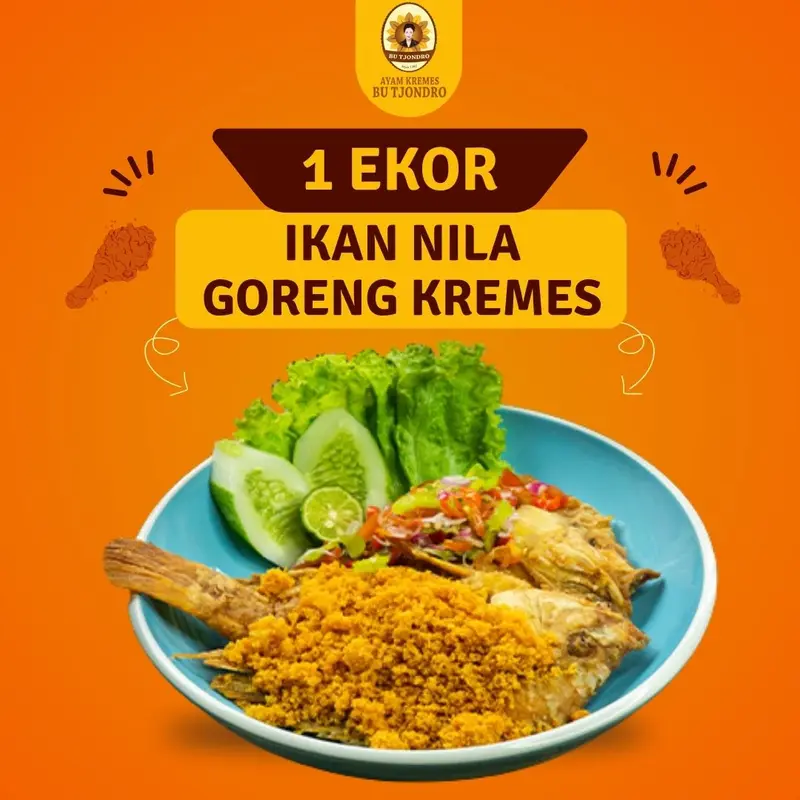 Nila Goreng Kremes Bu Tjondro Praktis Siap Makan Halal Cita Rasa Otentik Legendaris 0