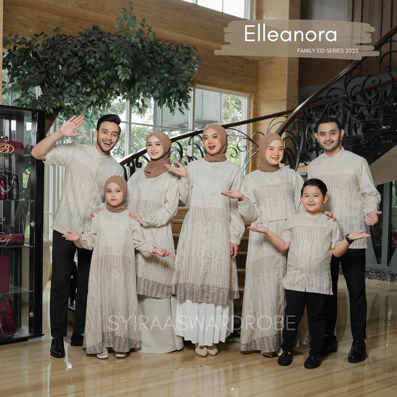 Syiraaswardrobe | Elleanora Family Series - Warna Beige 1