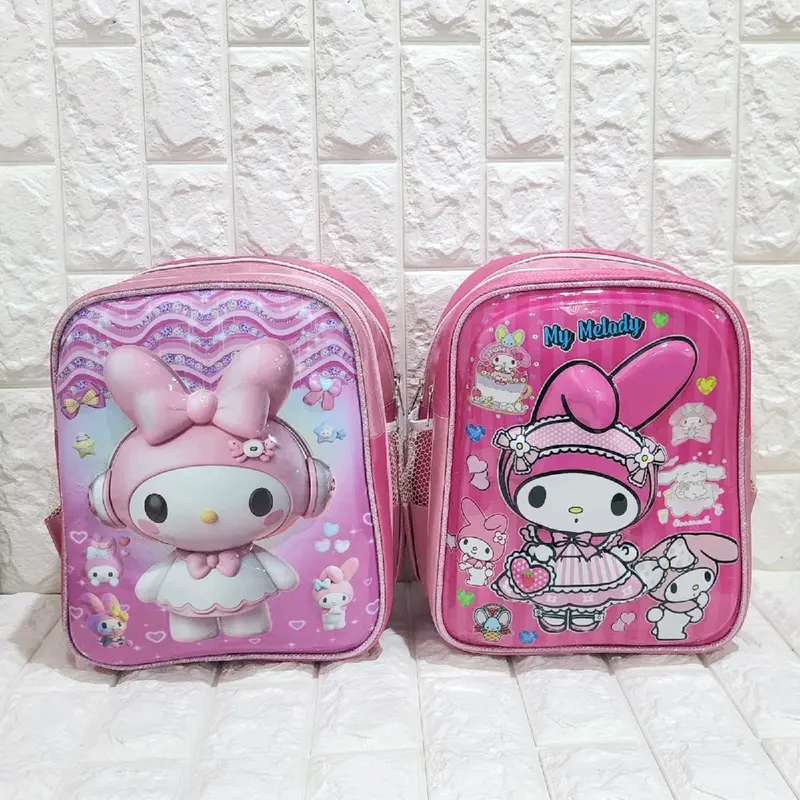 TAS RANSEL 3D TIMBUL LED TK SD MOTIF MELODI CINAMONROL 1