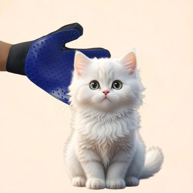Pet shedding gloves, cat shedding gloves