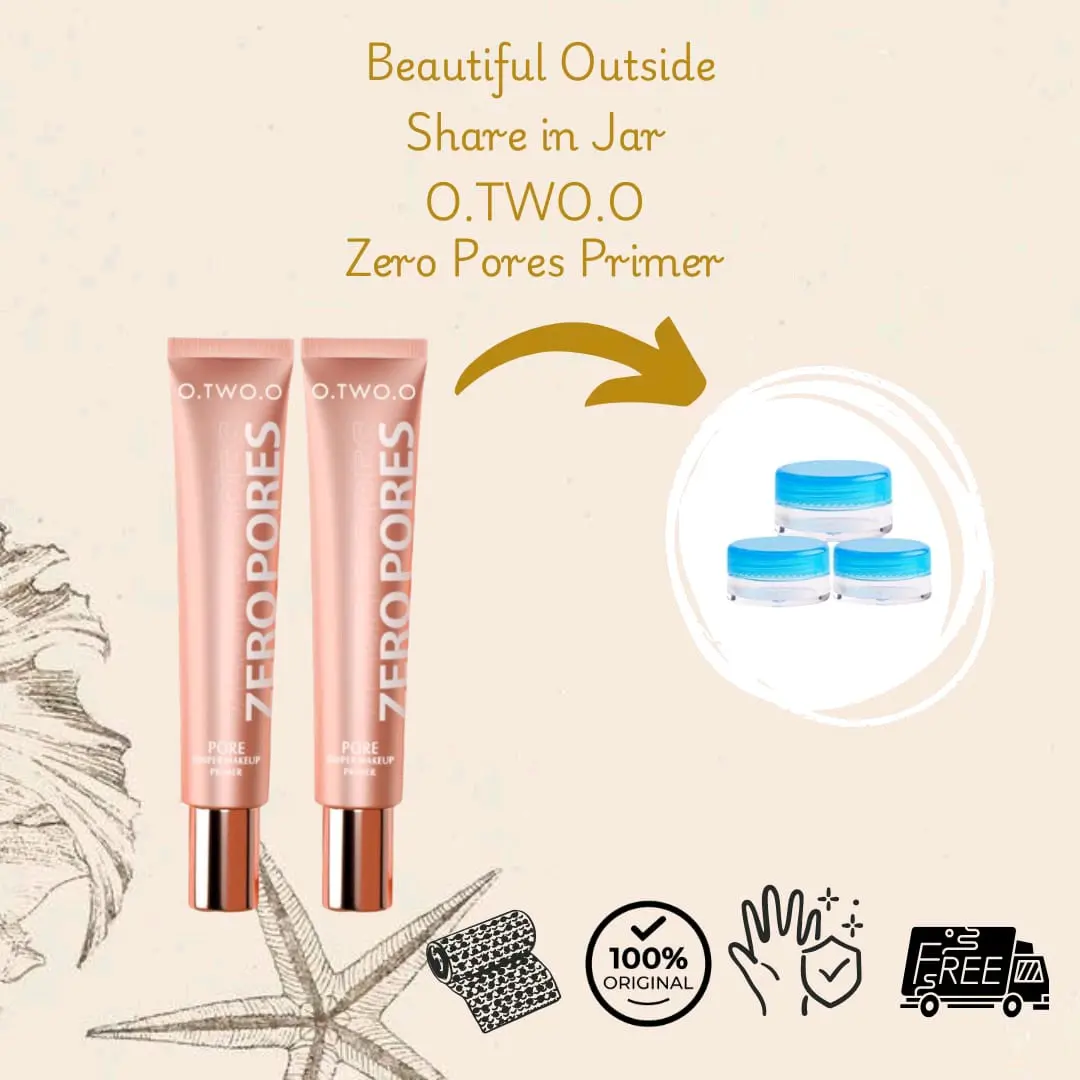 Share in Jar O.TWO.O Makeup Base Cream Invisible Pore Soft Focus Primer