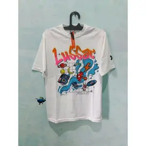 Kaos Lussac x Filix,,,Baju Distro Pria Dan Wanita