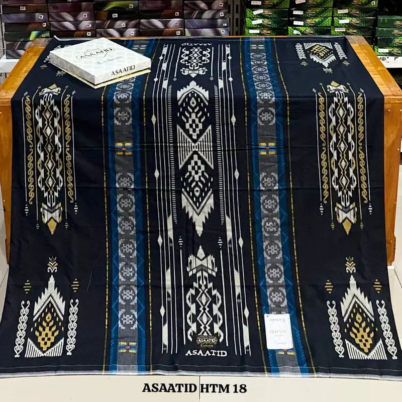 SARUNG ASAATID MIX HITAM SONGKET BISA COD BAYAR DITEMPAT TERMURAH 3