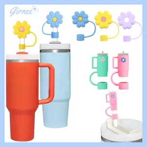 Khusus Penutup Sedotan 10mm/ Tutup Sedotan Karakter/Reuseable Straw Topper/Tutup Lucu Anti Debu Tumbler  COD