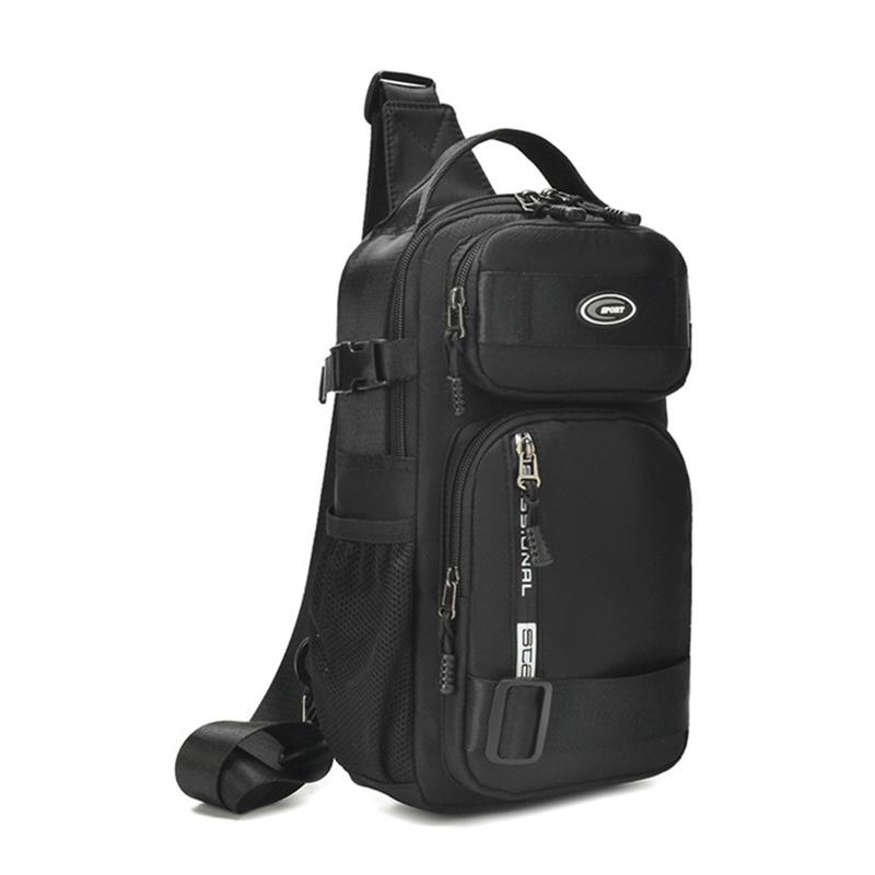 Product Introduction of Outdoor Sports Large Capacity Shoulder Bag Men Casual Travel Messenger Bag Multifunctional Chest Bag CCC 17