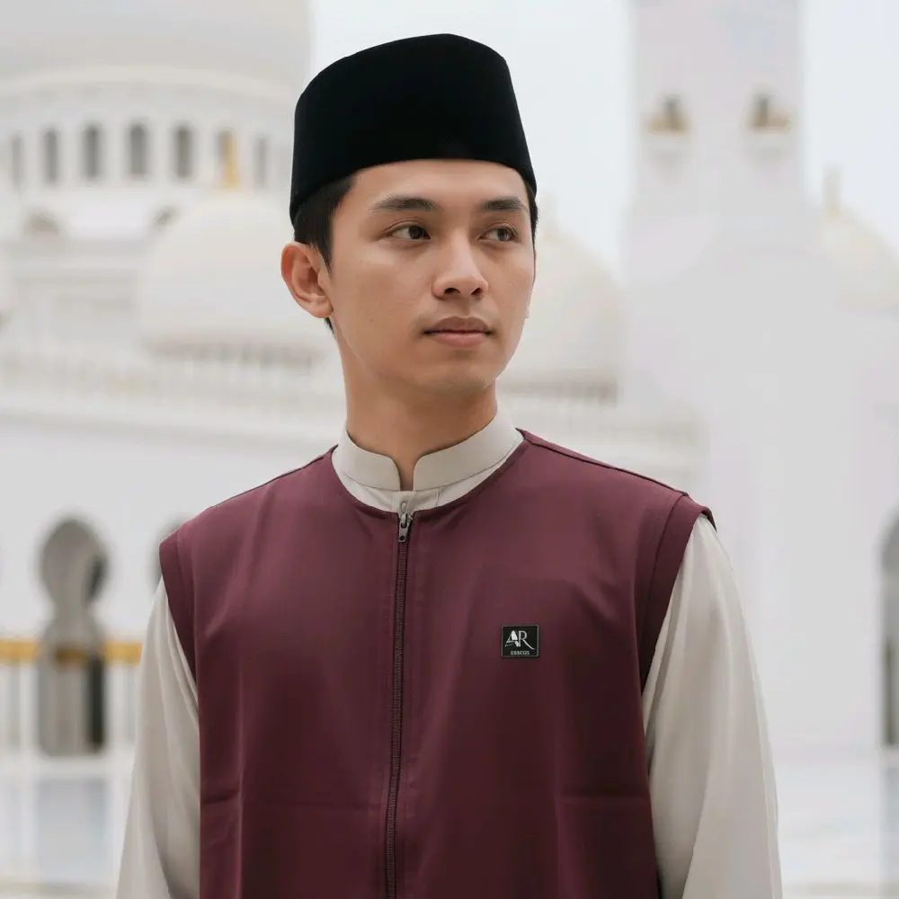 ROMPI SOLAT BIKER SUBUHAN ROSAL CLASIC/ROMPI ROSAL OZIPP/ATASAN MUSLIM PRIA/BAJU KOKO PRIA
