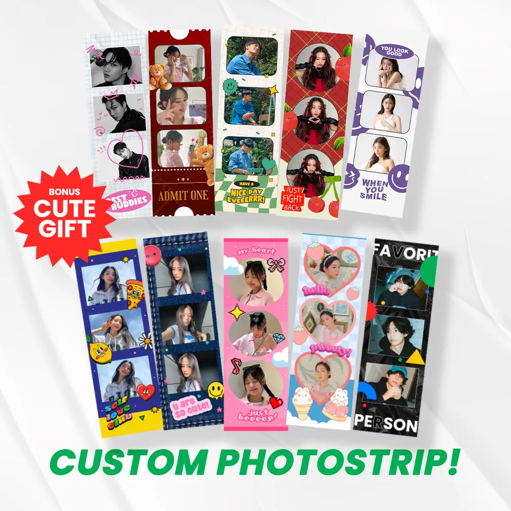 CUSTOM CETAK PHOTOSTRIP FOTO SEMAU KAMU - MINIMAL ORDER 3 FOTO