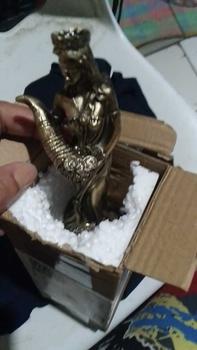 Product Review of Blindfolded Fortuna Statue 19.5cm  Ancient Greek Roman Goddess of Fortune Vintage Golden Luck Sculpture Luck from ** m** 3