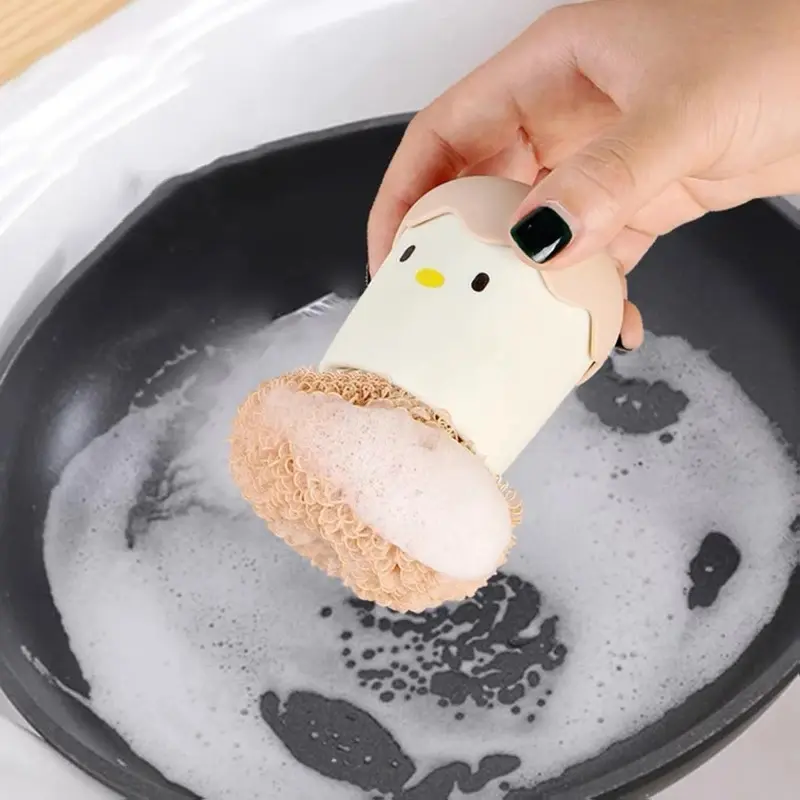 Sabut Cuci Piring Model Ayam Telur Pembersih Wajan Anti Lengket dan Magikom 6