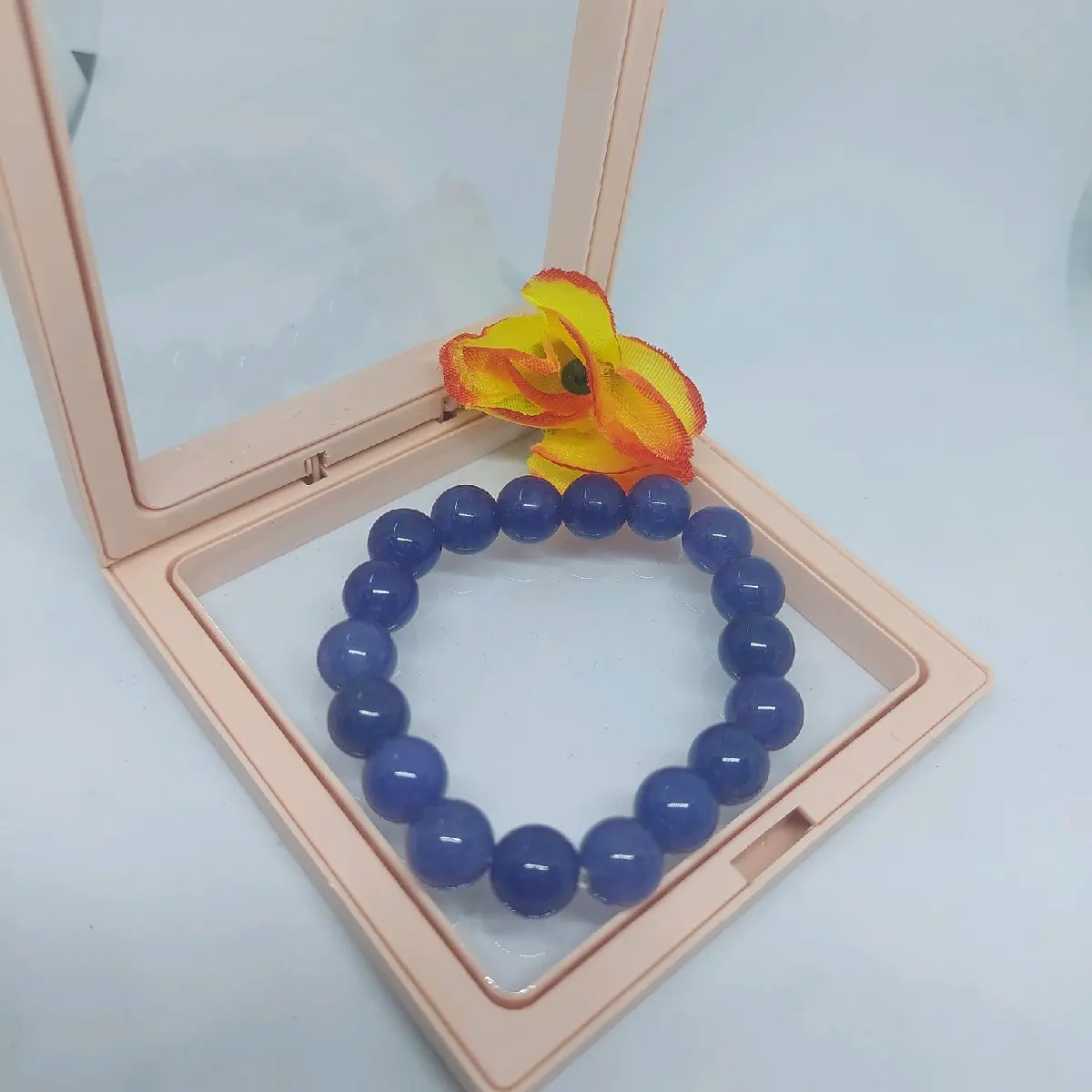 Gelang Giok premium 18 warna uk batu 8mm gelang Aura Manik Mewah Cantik Unik Murah free kotak