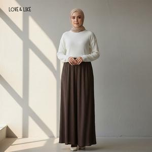 Korean Crepe Polycotton Ladies Long Pant [Fit up to 120KG]