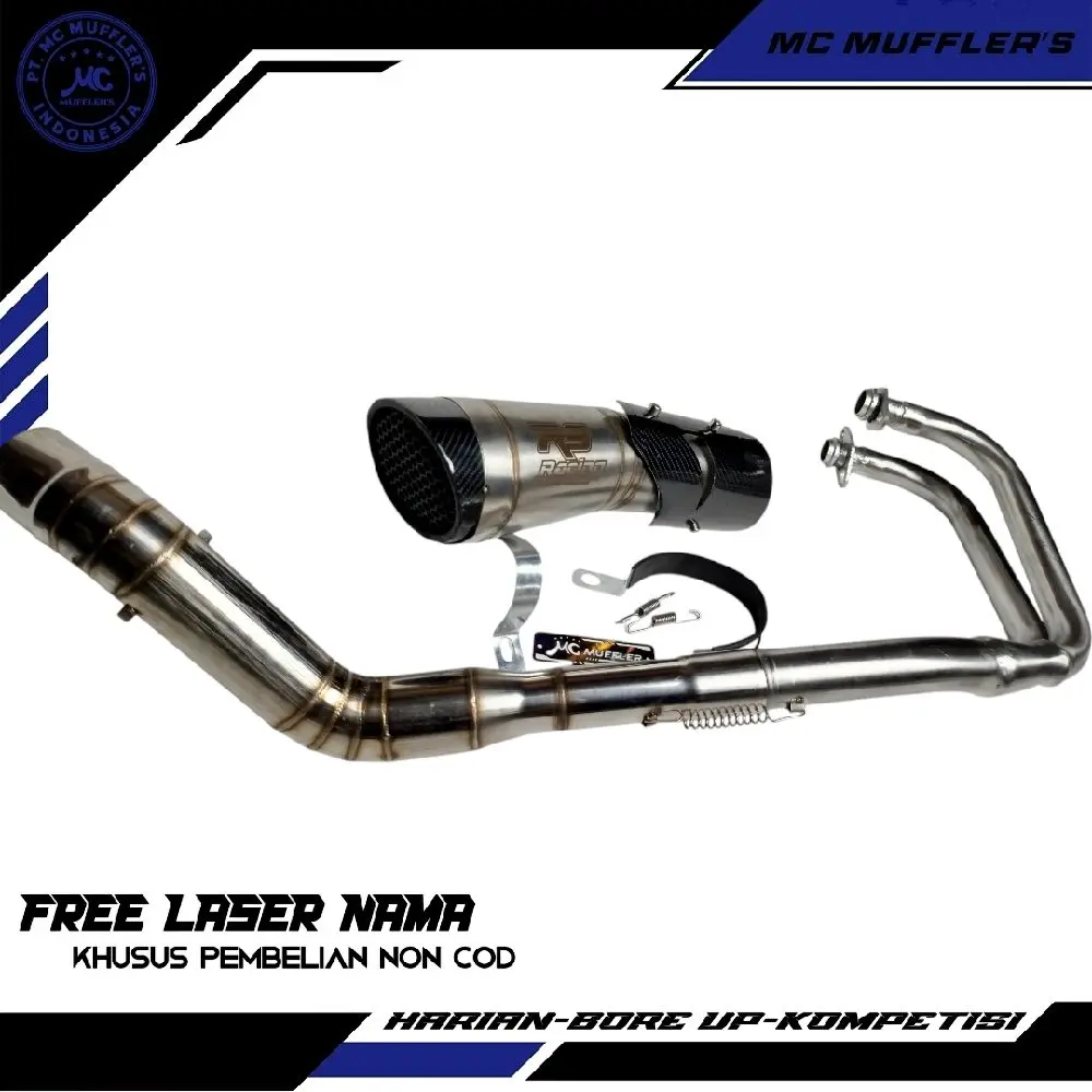 knalpot r9 h2 ninja 250 fi cbr250 R25 Mt25